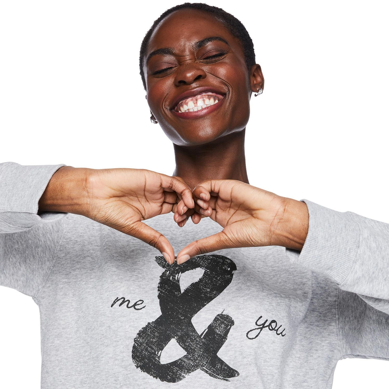 Chandail à encolure ras du cou George pour femmes Tailles TP–TTG