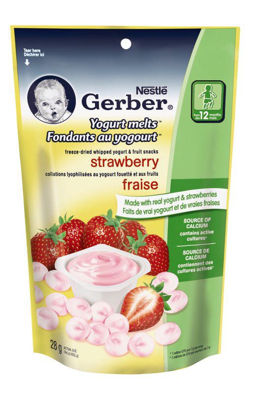 GERBER Yogurt Melts Strawberry | Walmart Canada