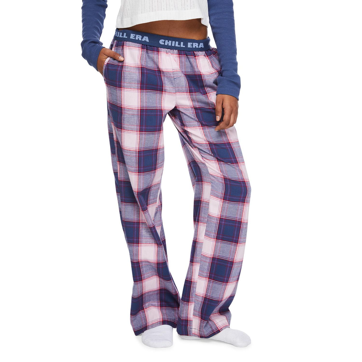 No Boundaries Women's Flannel Pajama Pant, Sizes XS-XXL