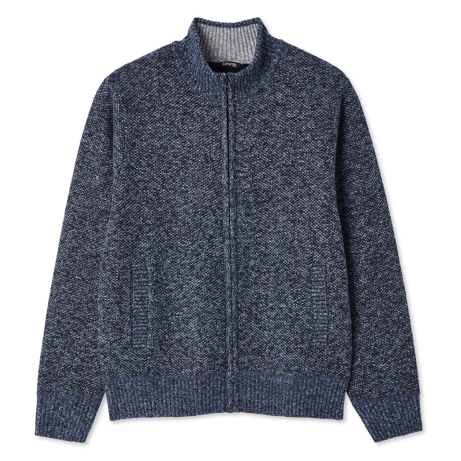 George Men's Full-Zip Sweater