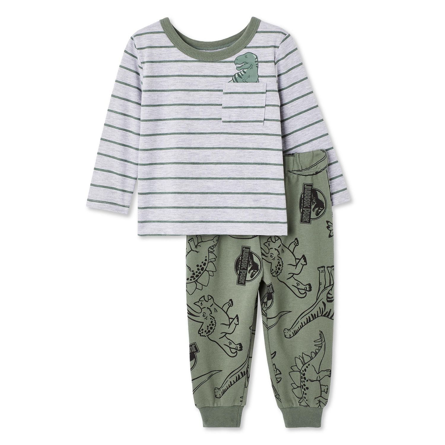 Jurassic World Baby Boys' Tee 2-Piece Set