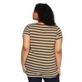 thumbnail image 3 of George Women's Plus V-Neckline Tee, 3 of 6