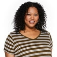 thumbnail image 4 of George Women's Plus V-Neckline Tee, 4 of 6
