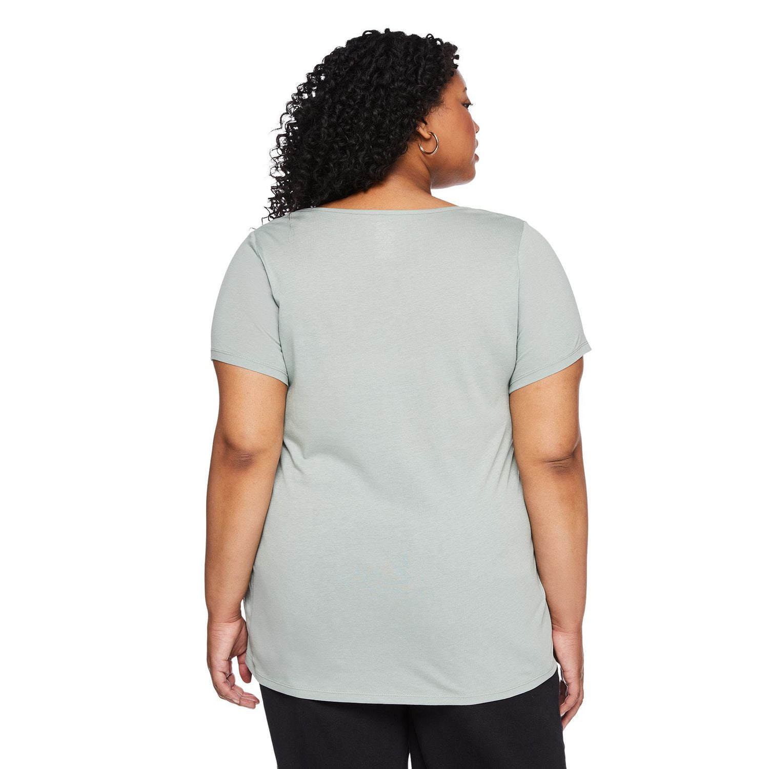 George Women's Plus V-Neckline Tee, Sizes 1X-4X