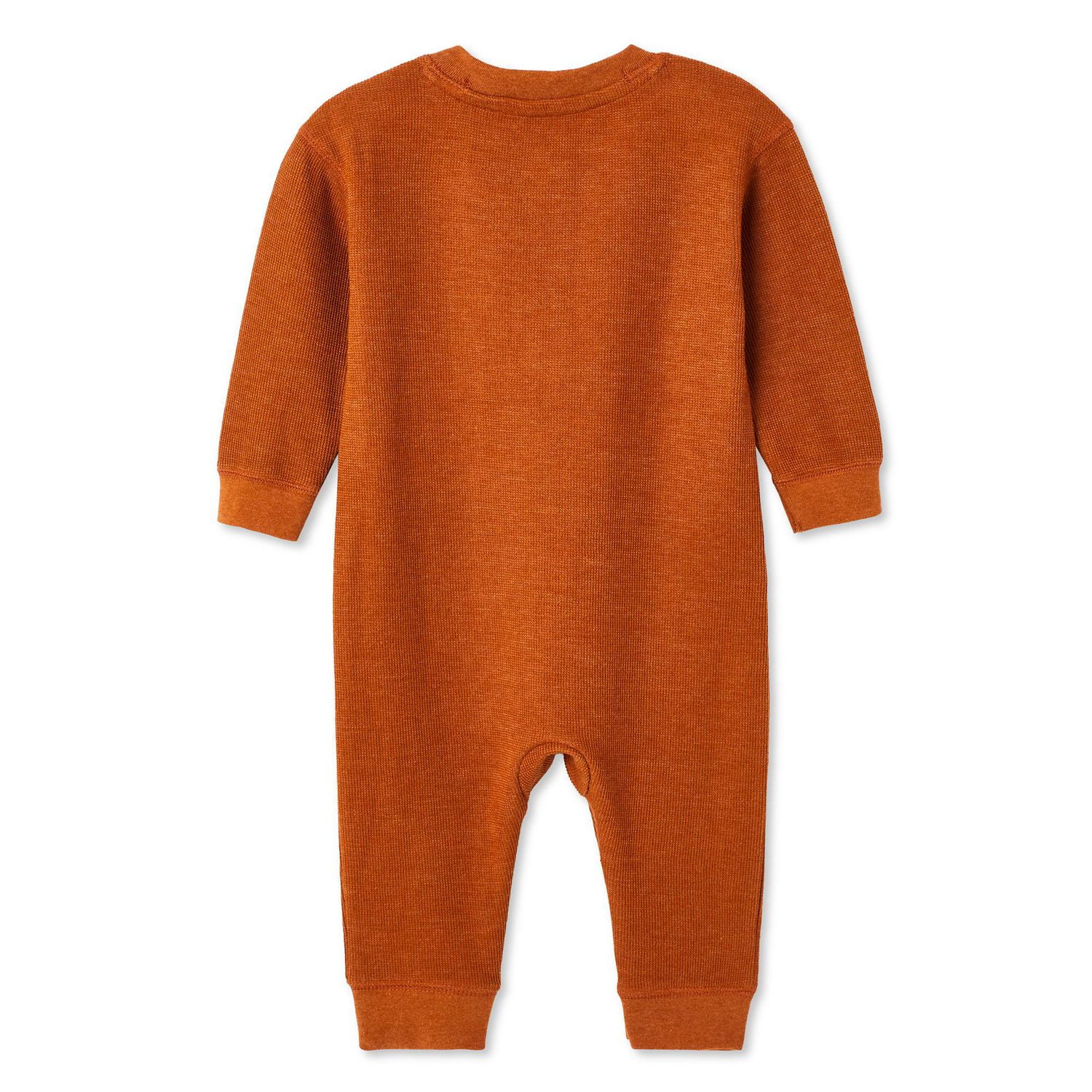 George Baby Boys' Waffle Henley Romper