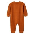 thumbnail image 2 of George Baby Boys' Waffle Henley Romper, 2 of 2