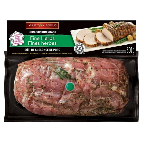 Marcangelo Rôti de surlonge de porc fines herbes surlonge de porc marinée, 800g