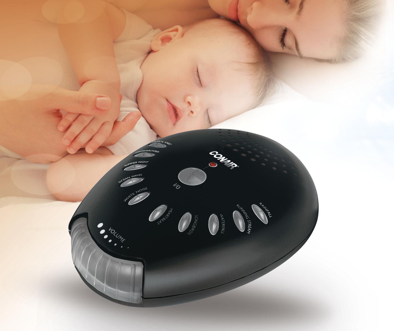 Machine à son Momcozy machine à bruit blanc pour bébé dormant avec la  veilleuse