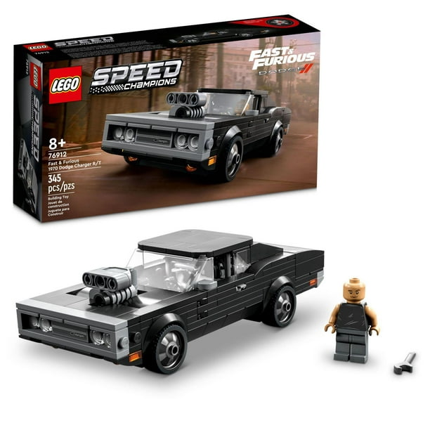 LEGO Speed Champions Fast & Furious 1970 Dodge Charger R/T 76912 Ensemble de construction (345 pièces)