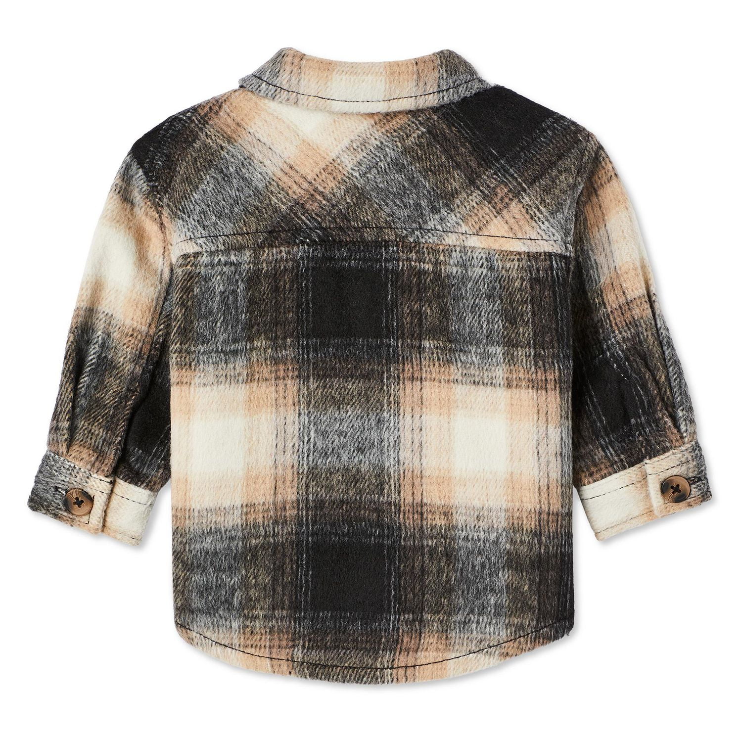 Veste-chemise à carreaux George pour bébés garçons
