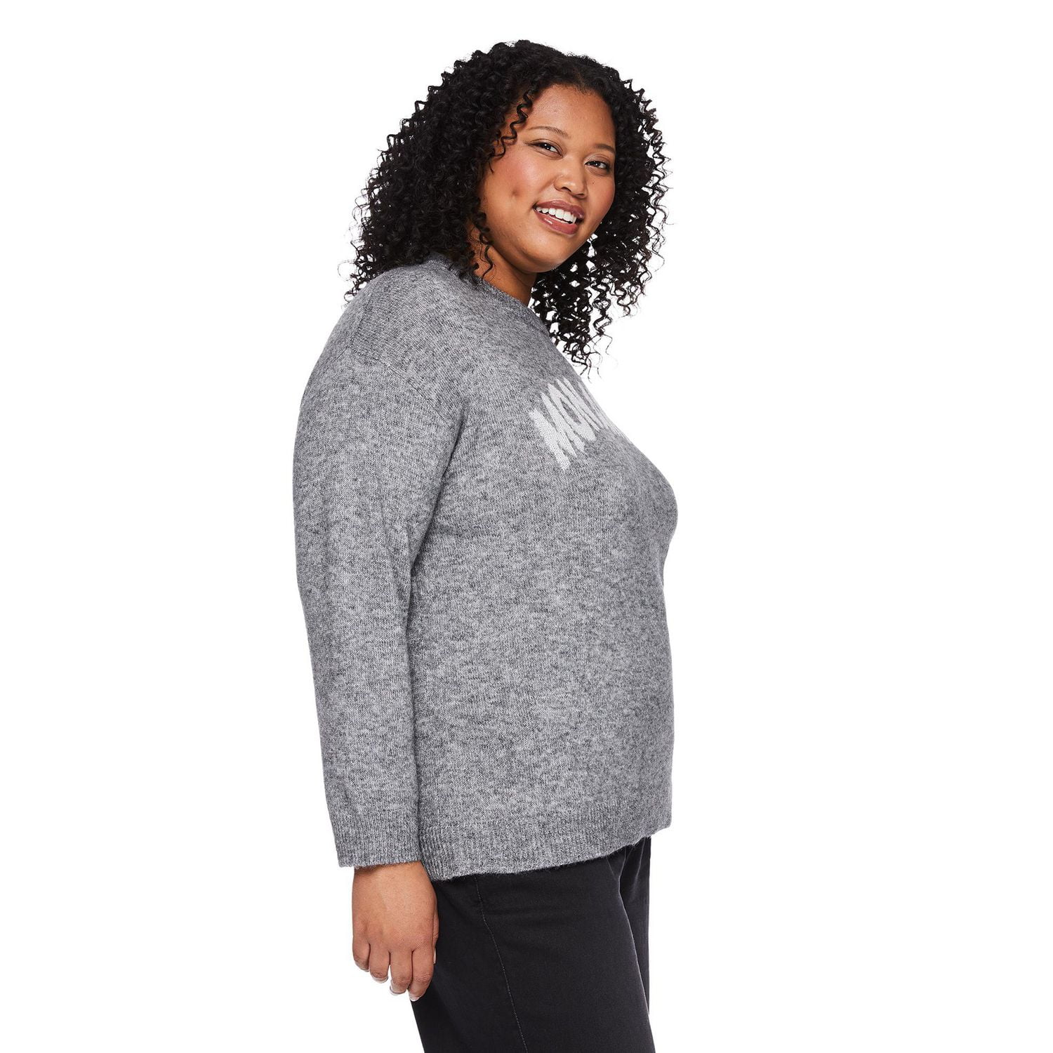 George Women's Plus Crew Neckline Popover