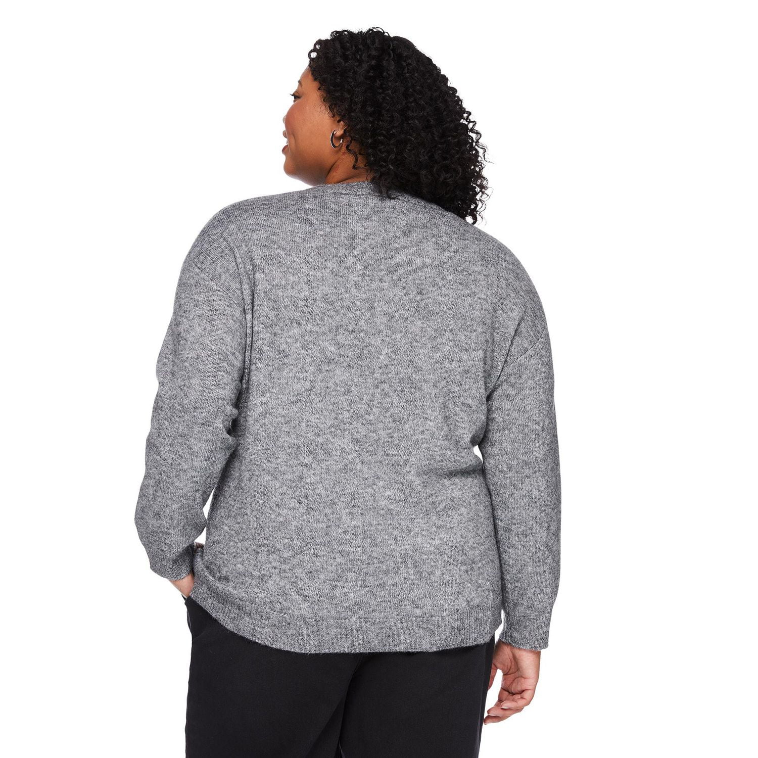 George Women's Plus Crew Neckline Popover