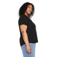 thumbnail image 2 of George Women's Plus Scoop Neckline Tee, 2 of 6