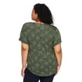 thumbnail image 3 of George Women's Plus Scoop Neckline Tee, 3 of 6