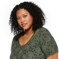 thumbnail image 4 of George Women's Plus Scoop Neckline Tee, 4 of 6