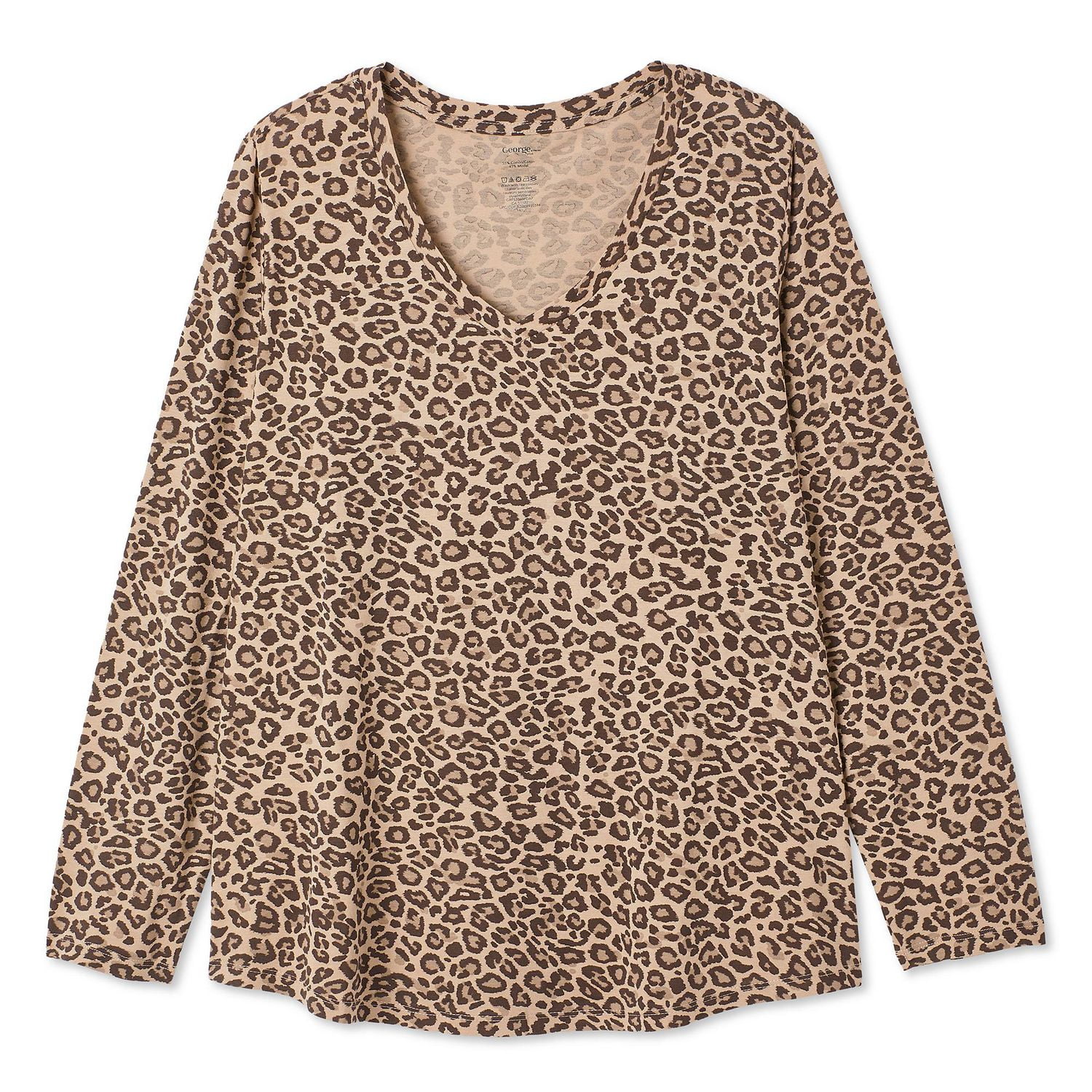 George Women's Plus V-Neckline Tee