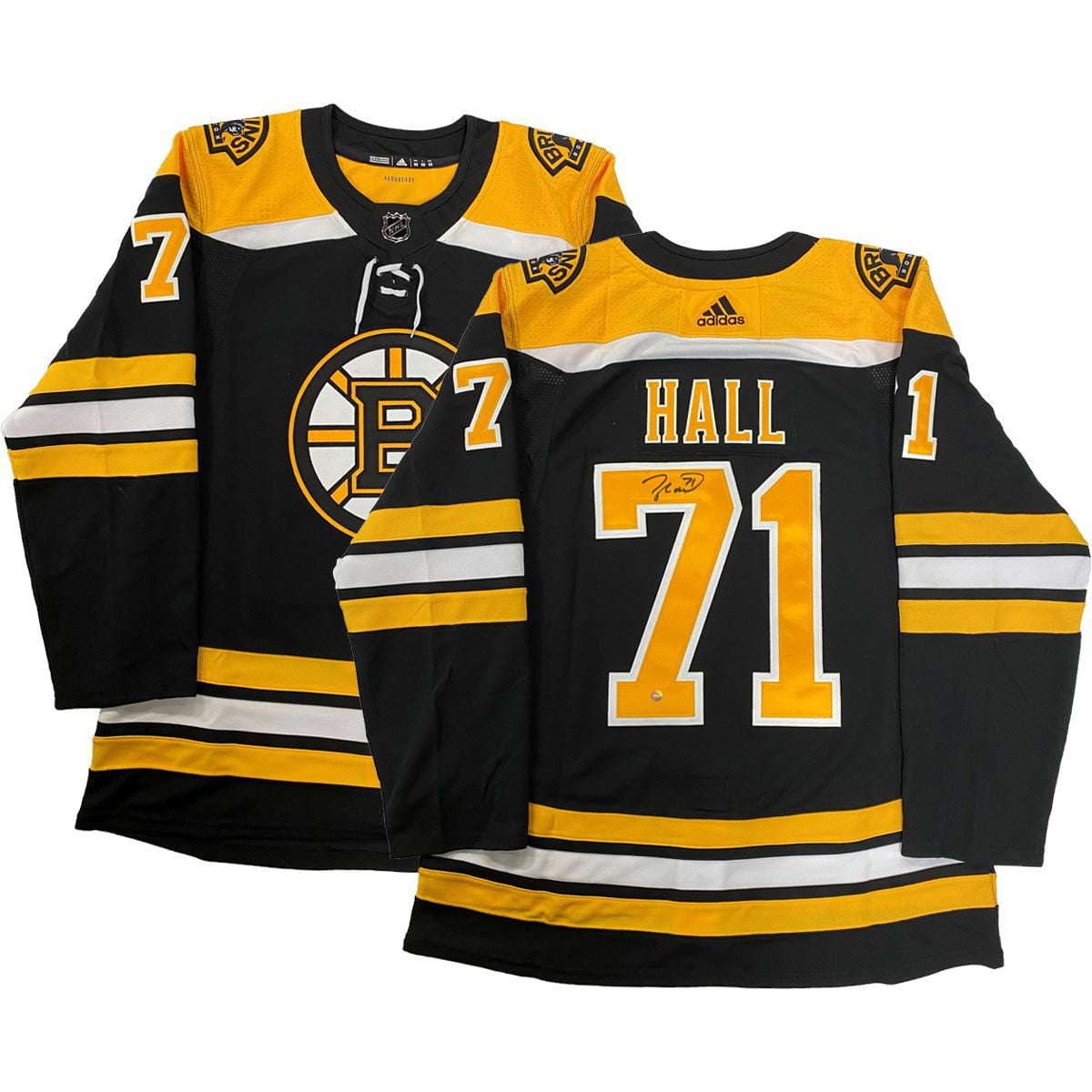 Taylor hall 2024 autographed jersey