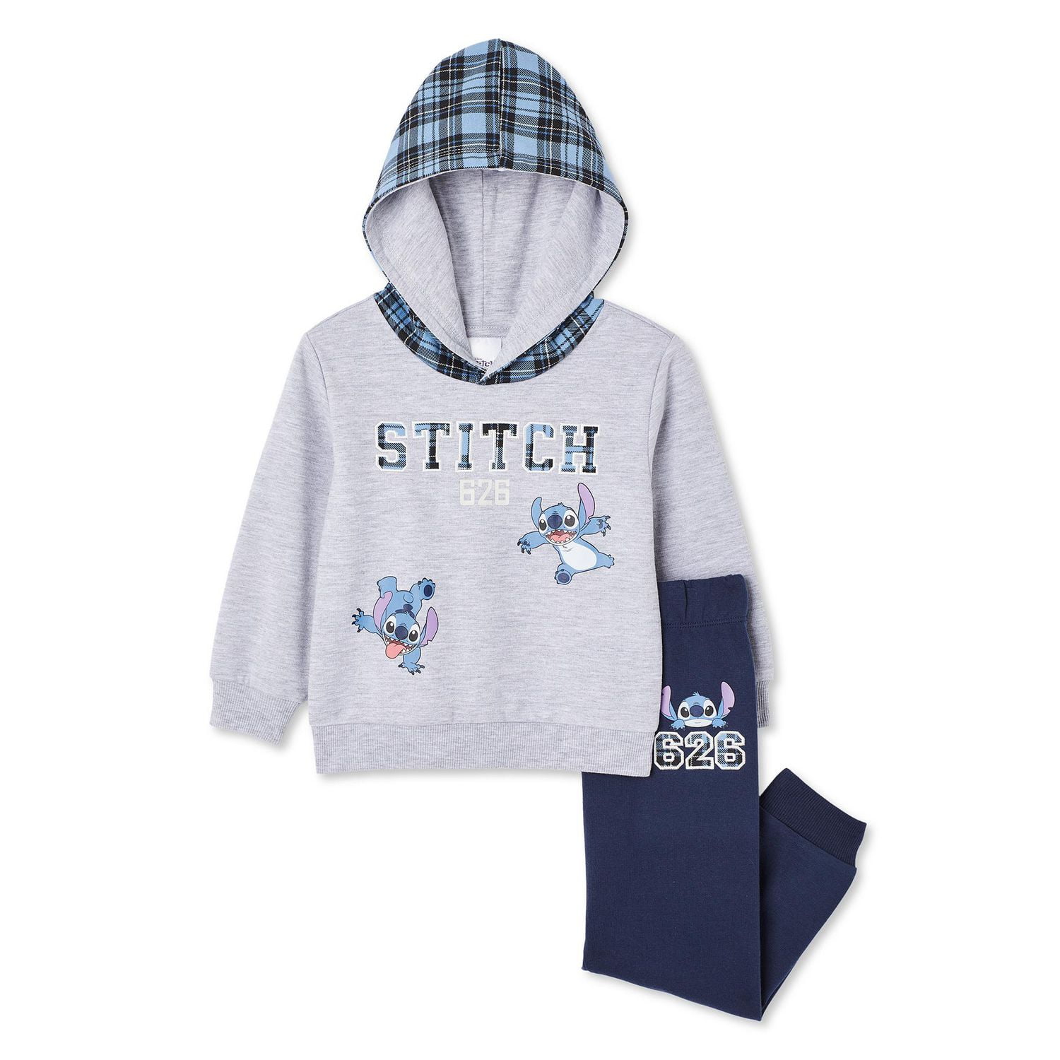 Disney Toddler Boys' Stitch Hoodie 2-Piece Set
