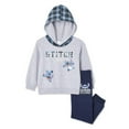 thumbnail image 1 of Ensemble 2 pièces avec haut à capuchon Stitch Disney pour petits garçons, 1 of 1
