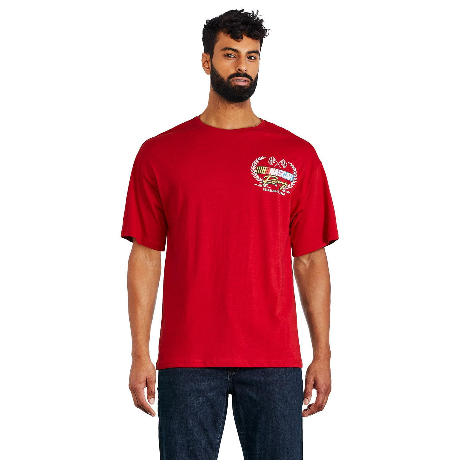 T-shirt de course NASCAR pour hommes Tailles P-TG