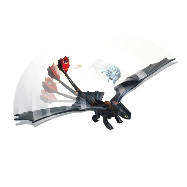 How to Train Your Dragon 2 Defenders of Berk - Action Dragon Figure - Toothless Night Fury (Catapult Tail)™