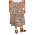 thumbnail image 3 of George Women's Plus Satin Skirt, 3 of 6