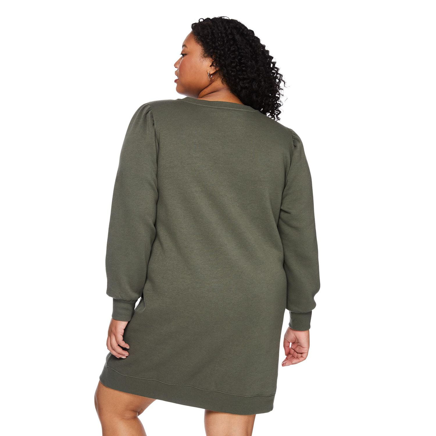 George Women's Plus Fleece Dress