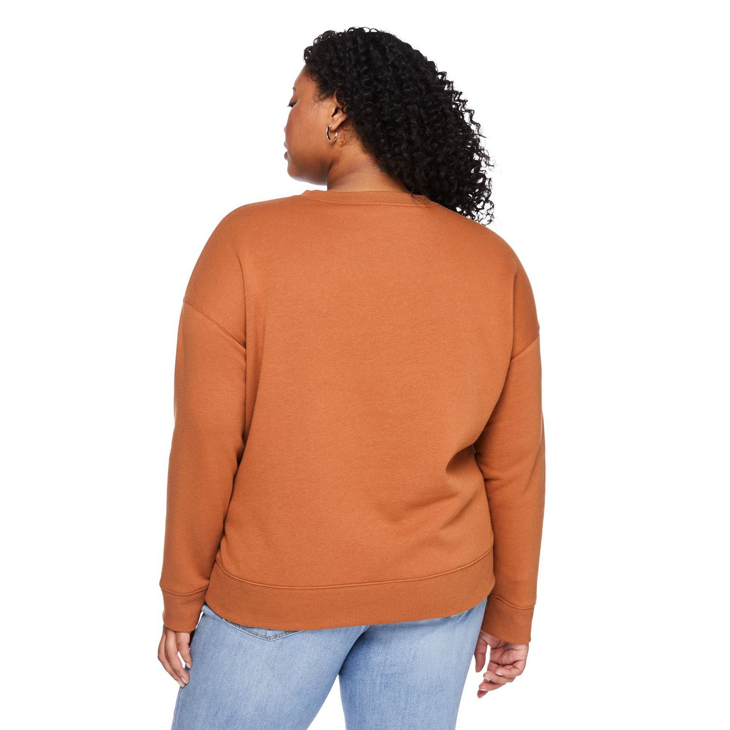 George Women's Plus Crew Neckline Popover, Sizes 1X-4X