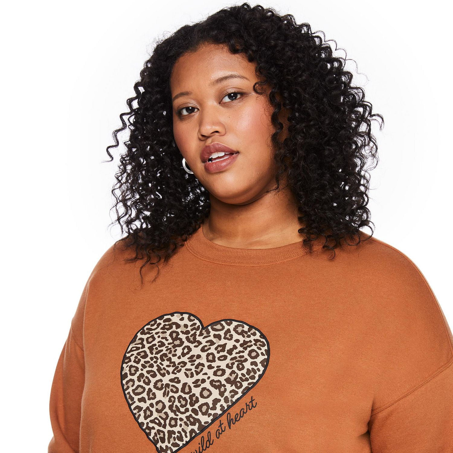 George Women's Plus Crew Neckline Popover, Sizes 1X-4X