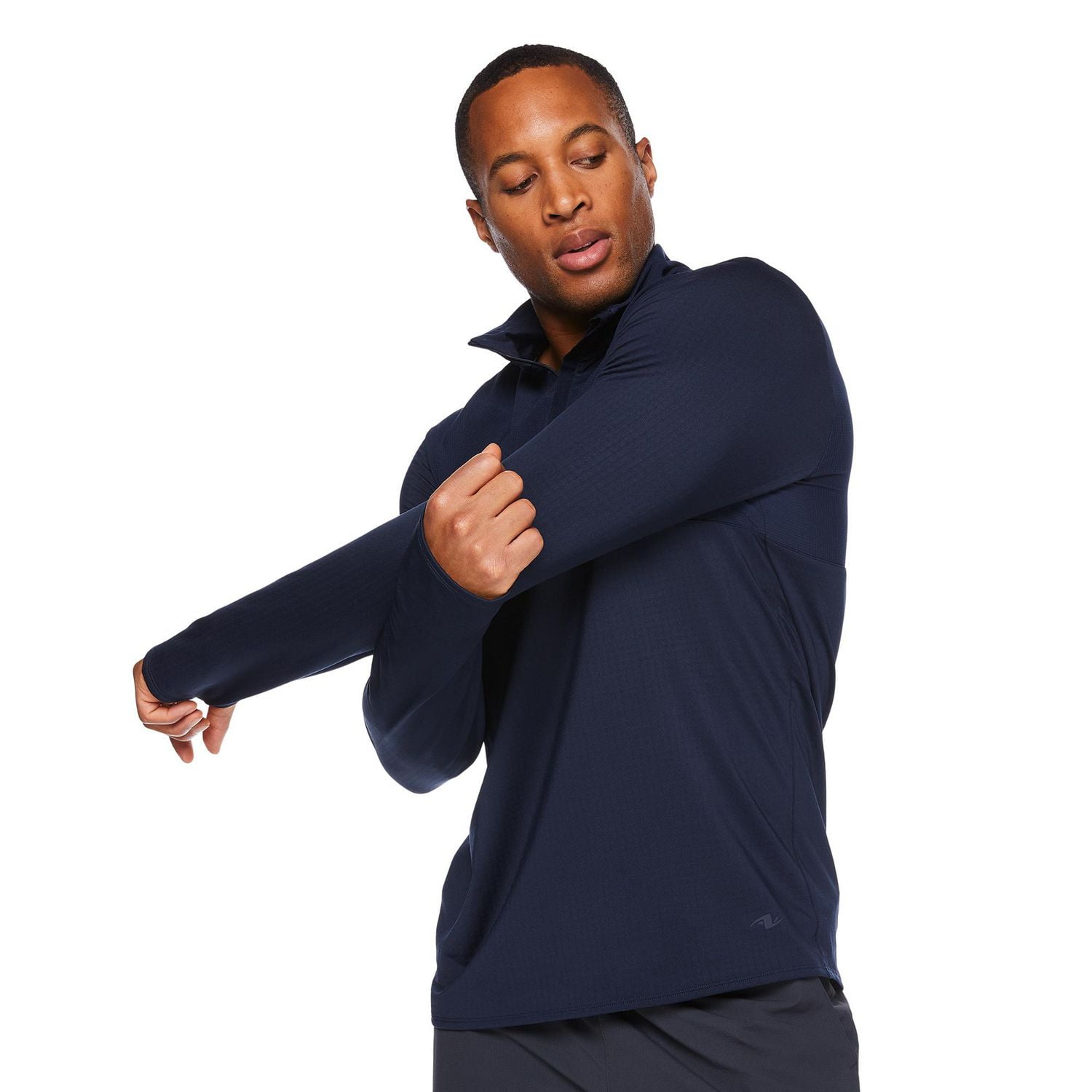 Athletic Works Men's Quarter-Zip Popover