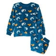 thumbnail image 1 of Pyjama 2 pièces en velours George pour petits garçons, 1 of 2