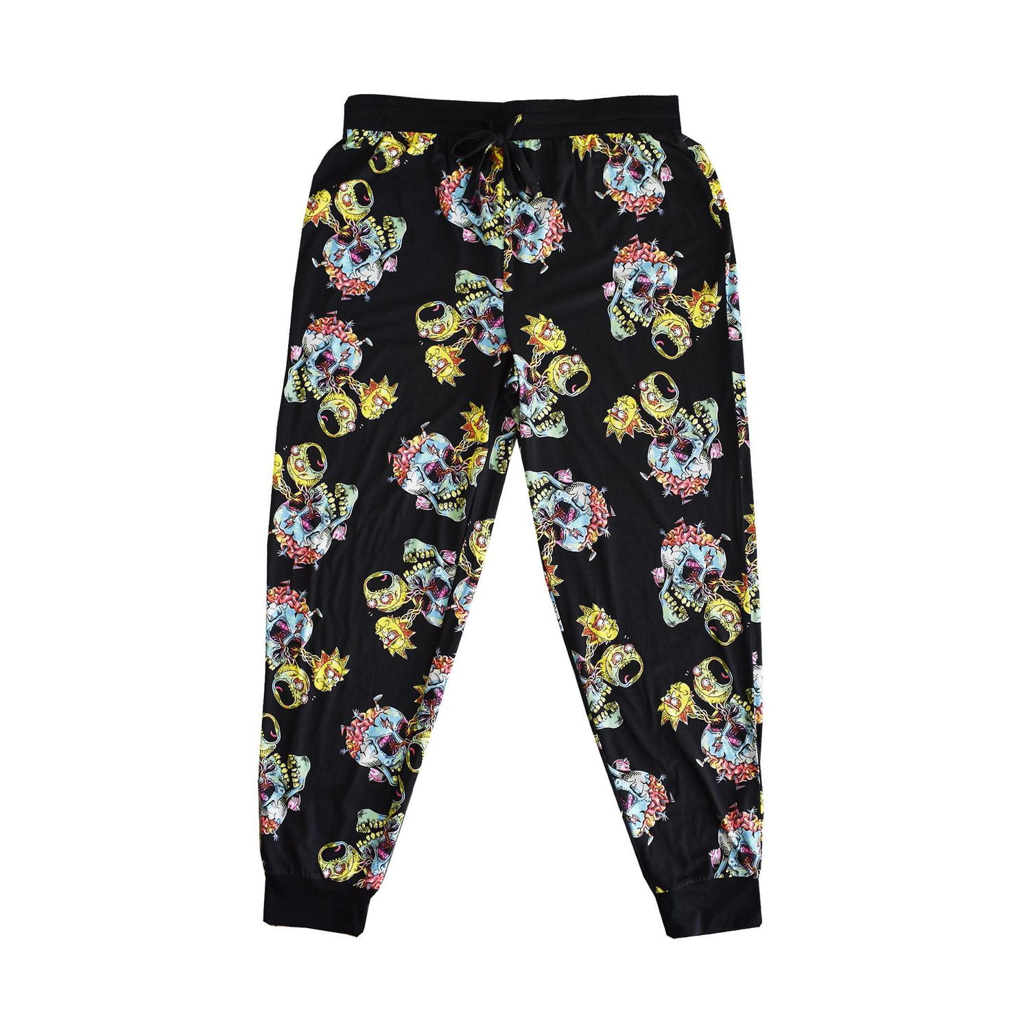 Men's Rick And Morty Space Skulls Sleep Jogger