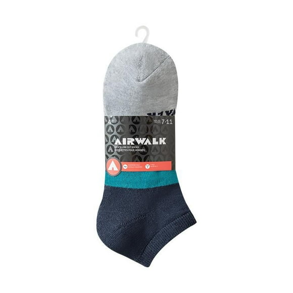 Airwalk 3 Paires bas chevilles - Homme Taille de chaussure 7-11