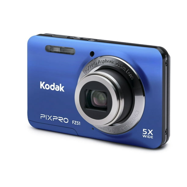 Appareil photo numérique viser-déclencher FZ51 de Kodak - Bleu