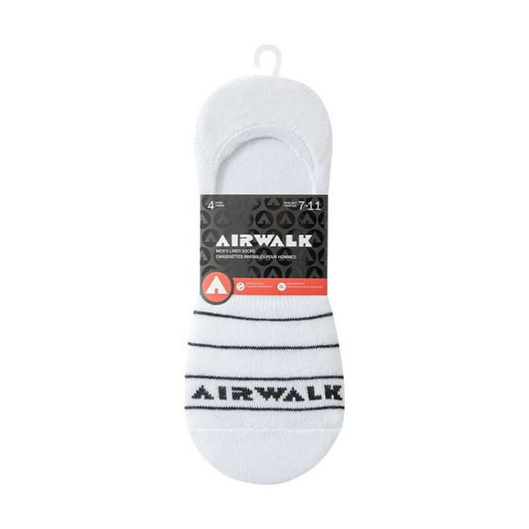 Airwalk 4 paires Invisible - Homme