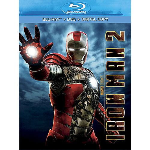 Iron Man 2 (3-Disc) (Blu-ray + DVD + Copie Numérique)