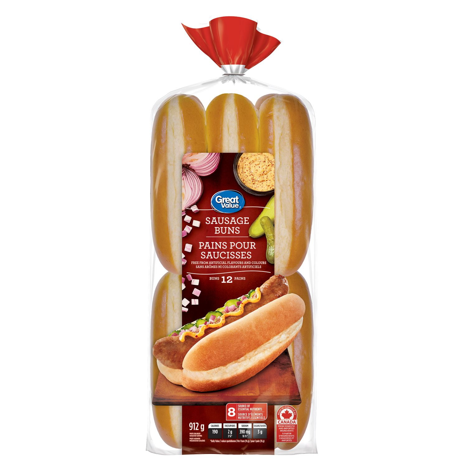 Great Value Sausage Buns Walmart Canada