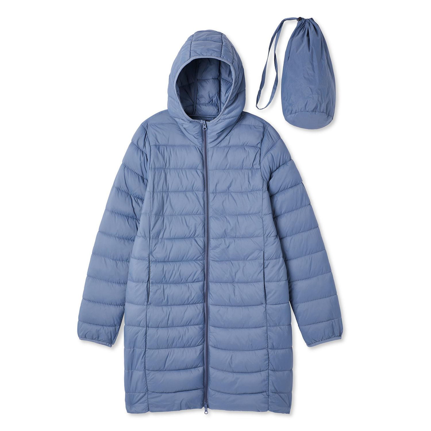 George Women's Packable Puffer Jacket, Sizes XS-XL
