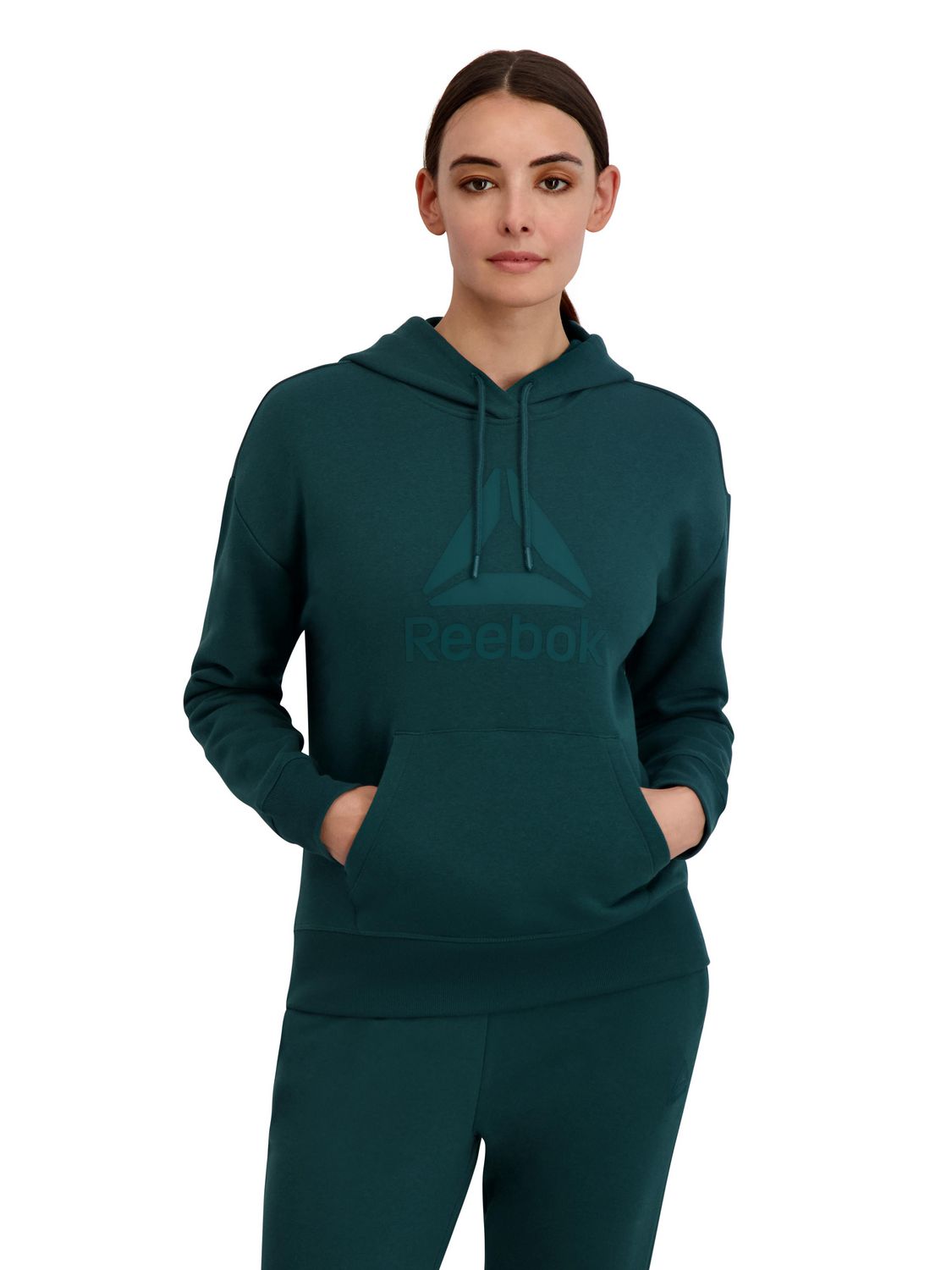 Sweat à capuche polaire pour femme Reebok