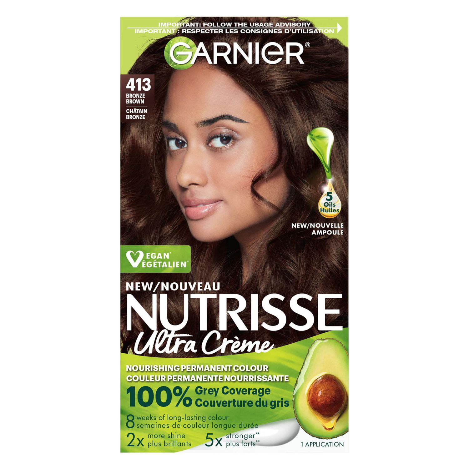 Garnier Nutrisse Cream Nourishing Permanent Haircolour Cream 1 Pack   999999 603084412358 