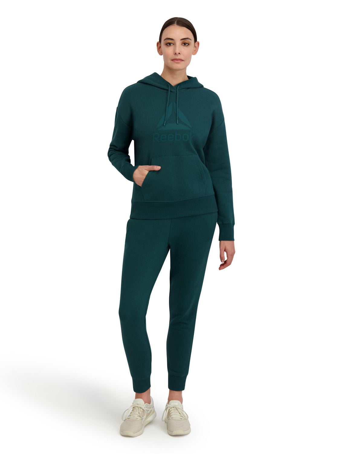 Sweat à capuche polaire pour femme Reebok Tailles XS-2XL
