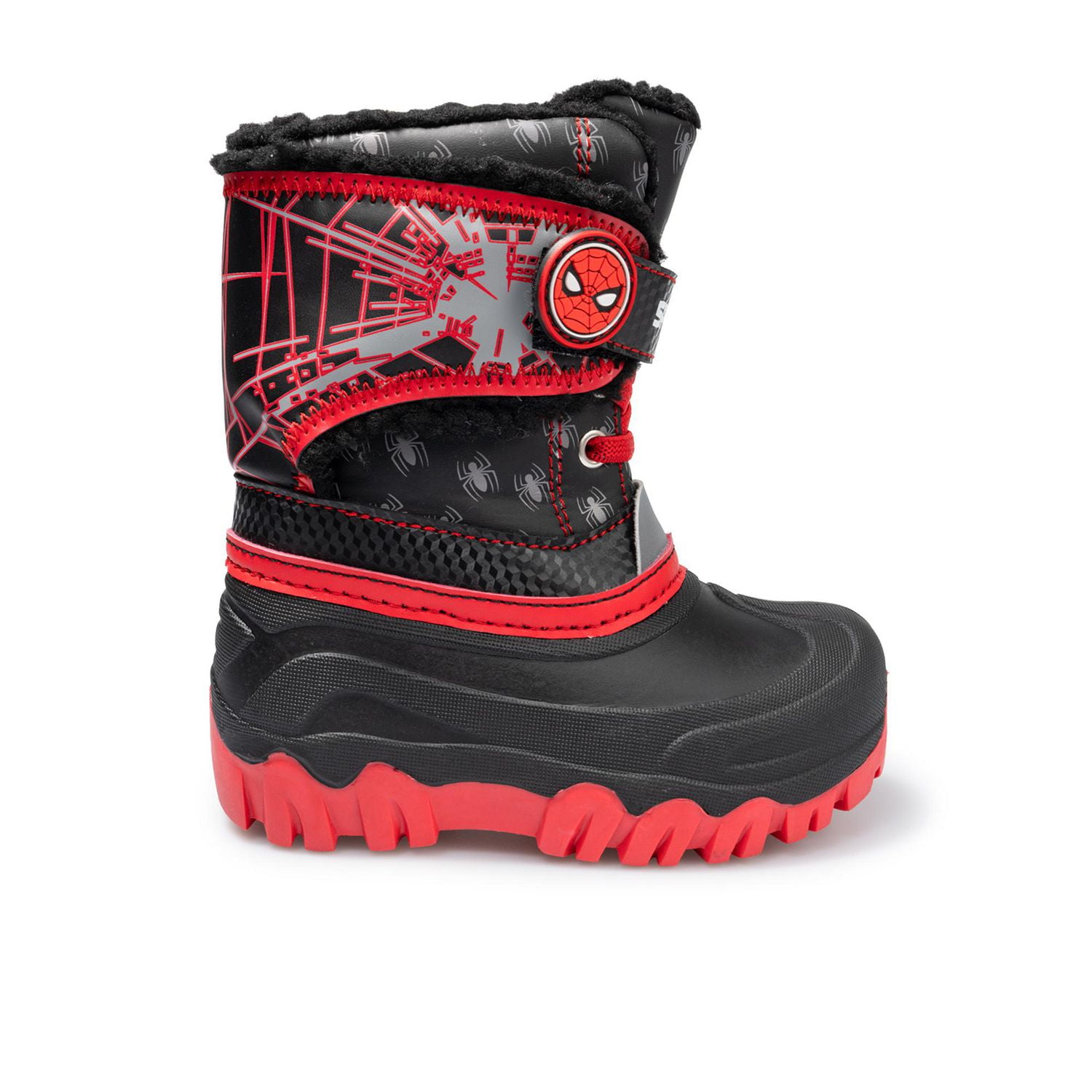 Bottes neige Spiderman garçon