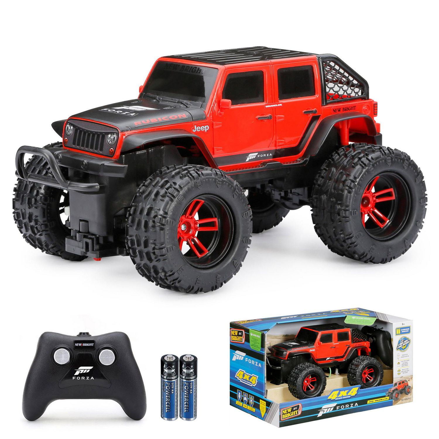 New Bright Jeep Wrangler Forza telecommande a l echelle 1 16 1 16 RC Forza Jeep