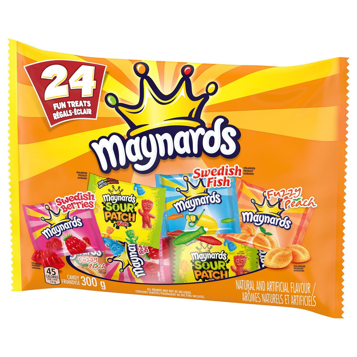 MAYNARDS Assorted Candy 70 Count, 875g Back To School Treats