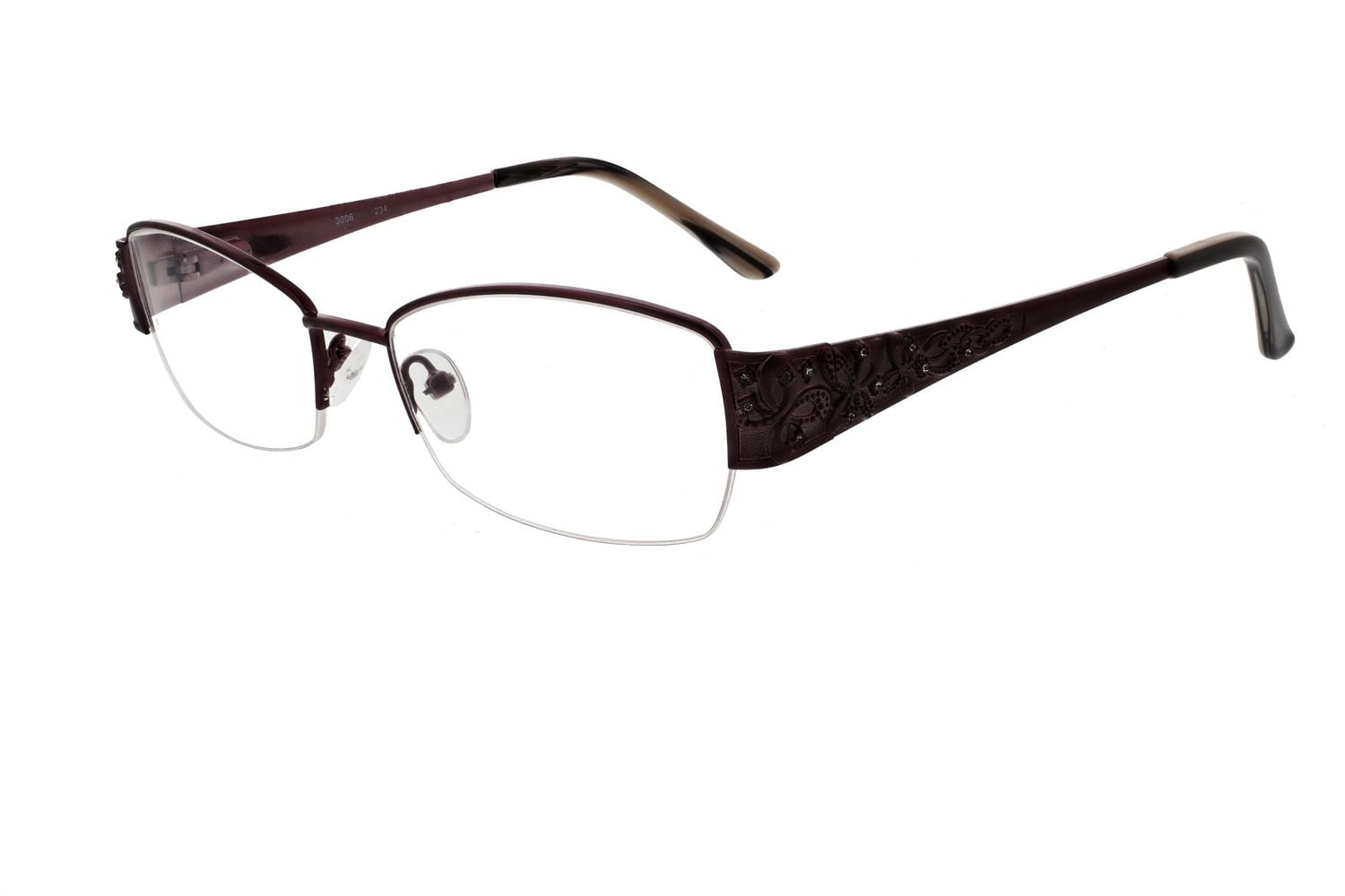 Prive PRV3006 Women's Brown Eyeglasses Walmart Canada