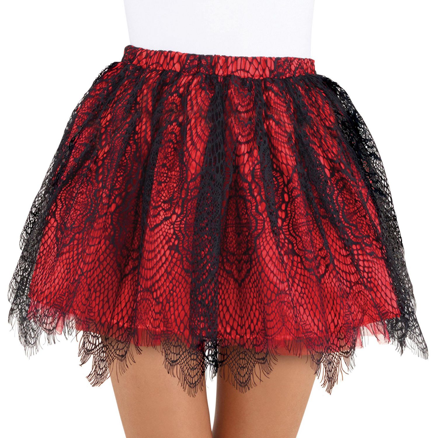 Plus Size Lacy Layers Petticoat - More Colors - Candy Apple Costumes