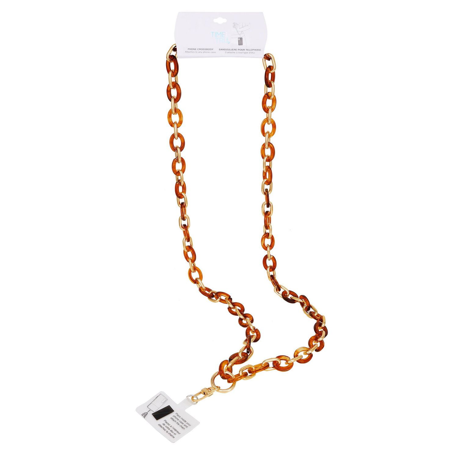 Crossbody cell phone lanyard