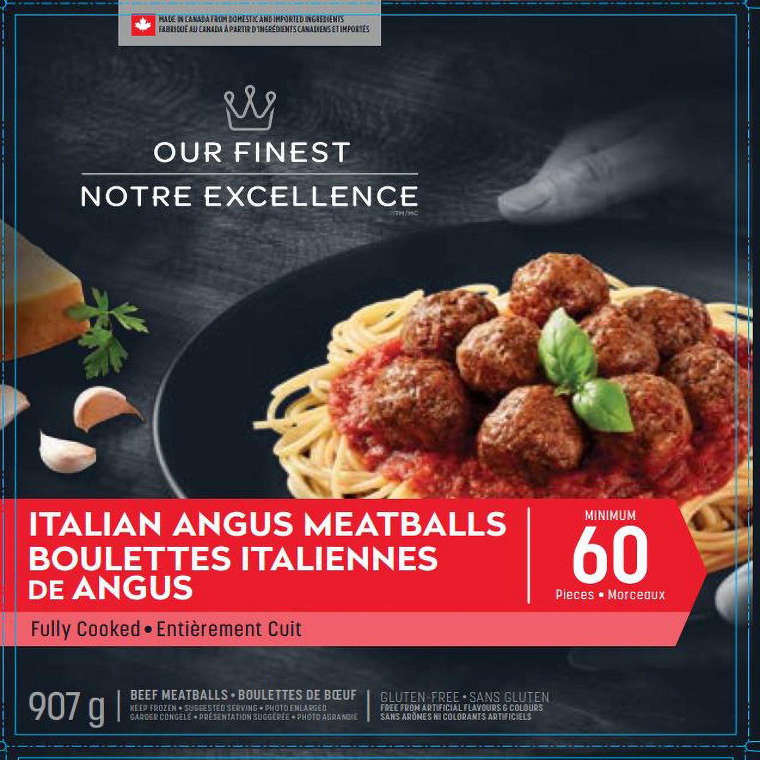 Our Finest Italian Angus Beef Meatballs Walmart Canada