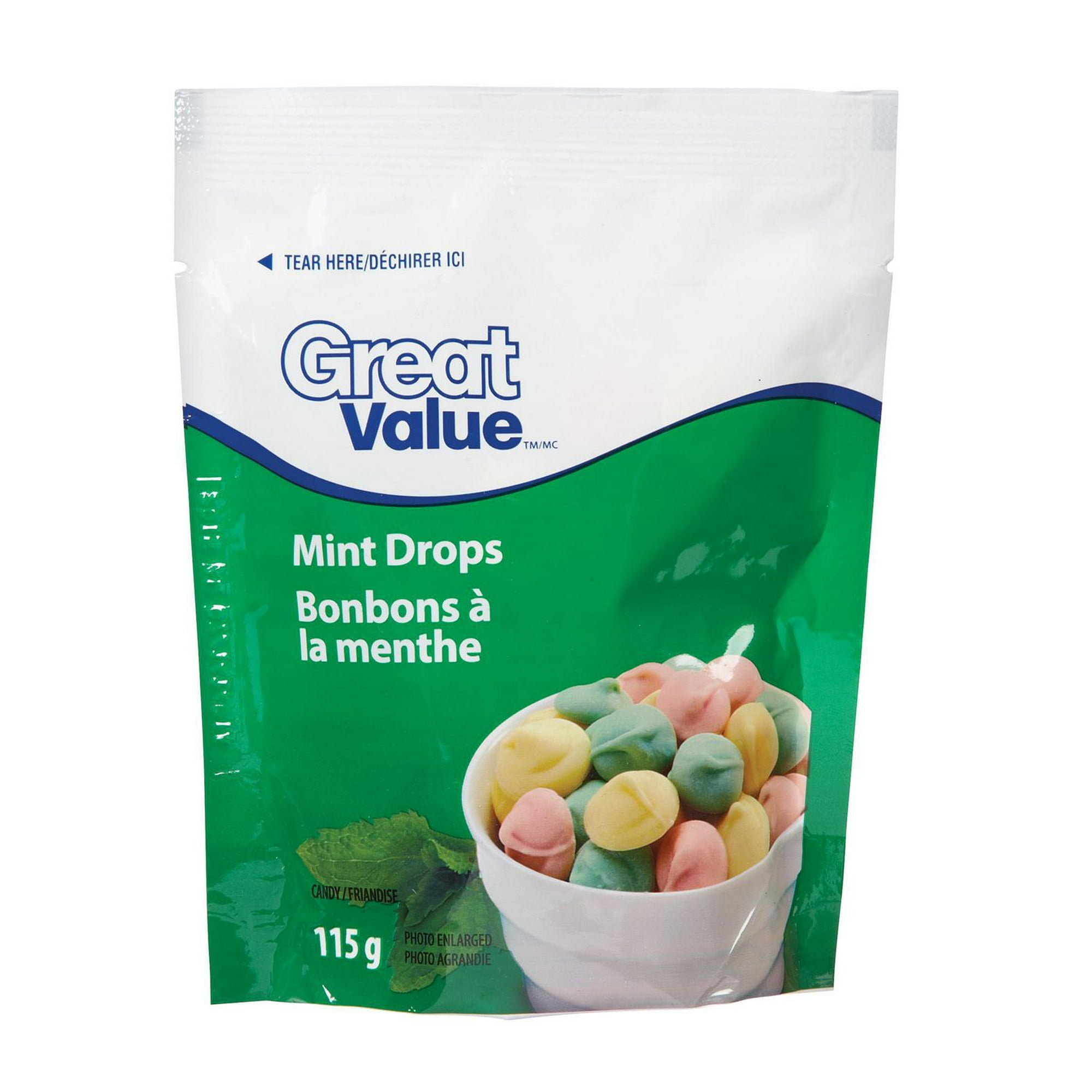 Guittard Green Mint Cookie Drops | Five Pounds