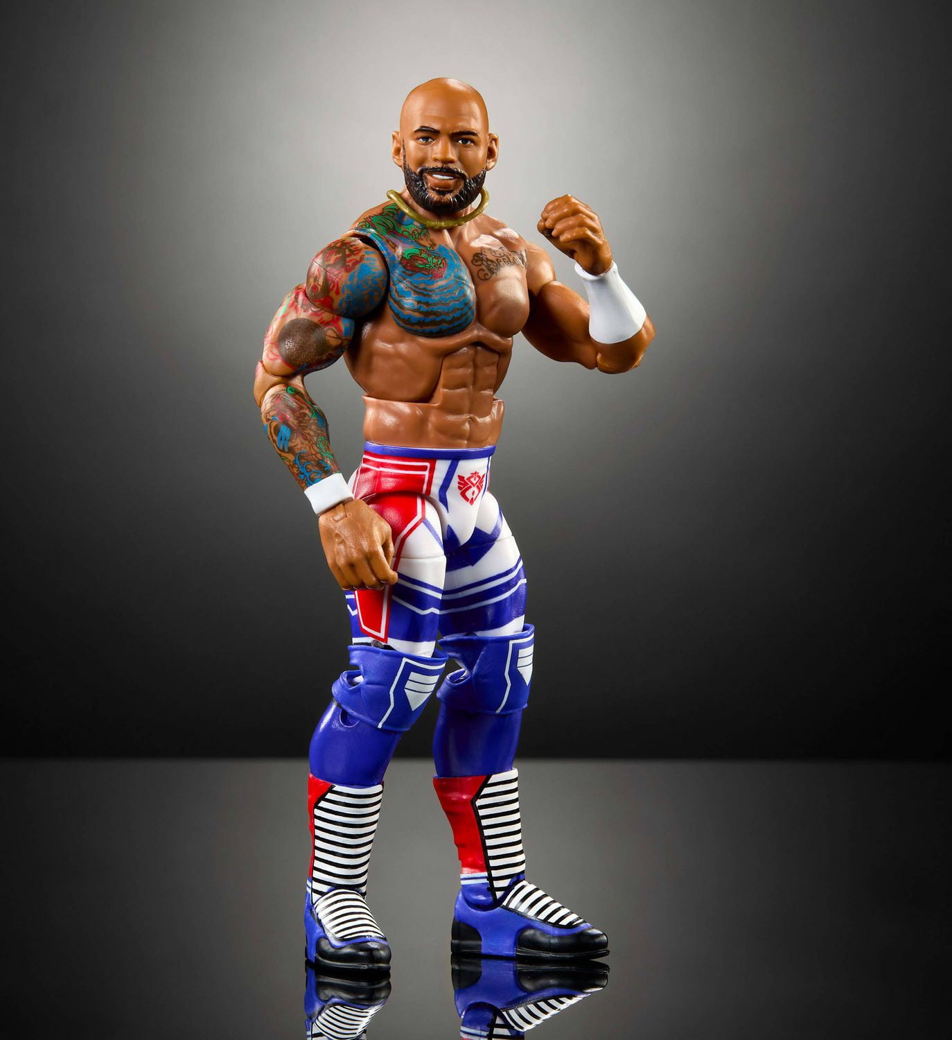 WWE Elite Ricochet Action Figure 6 inch Collectible Superstar with Articulation Accessories Walmart